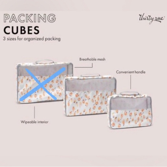 Thirty One Packing Cubes Set - Picture 2 of 2